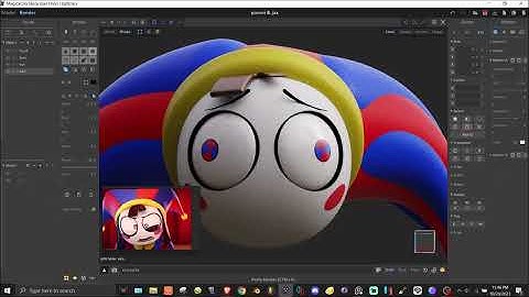 The Amazing Digital Circus - Modeling Pomni & Jax in MagicaCSG (Timelapse)