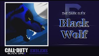 Black Ops 2 Emblem - Black Wolf ( Wolf Art )