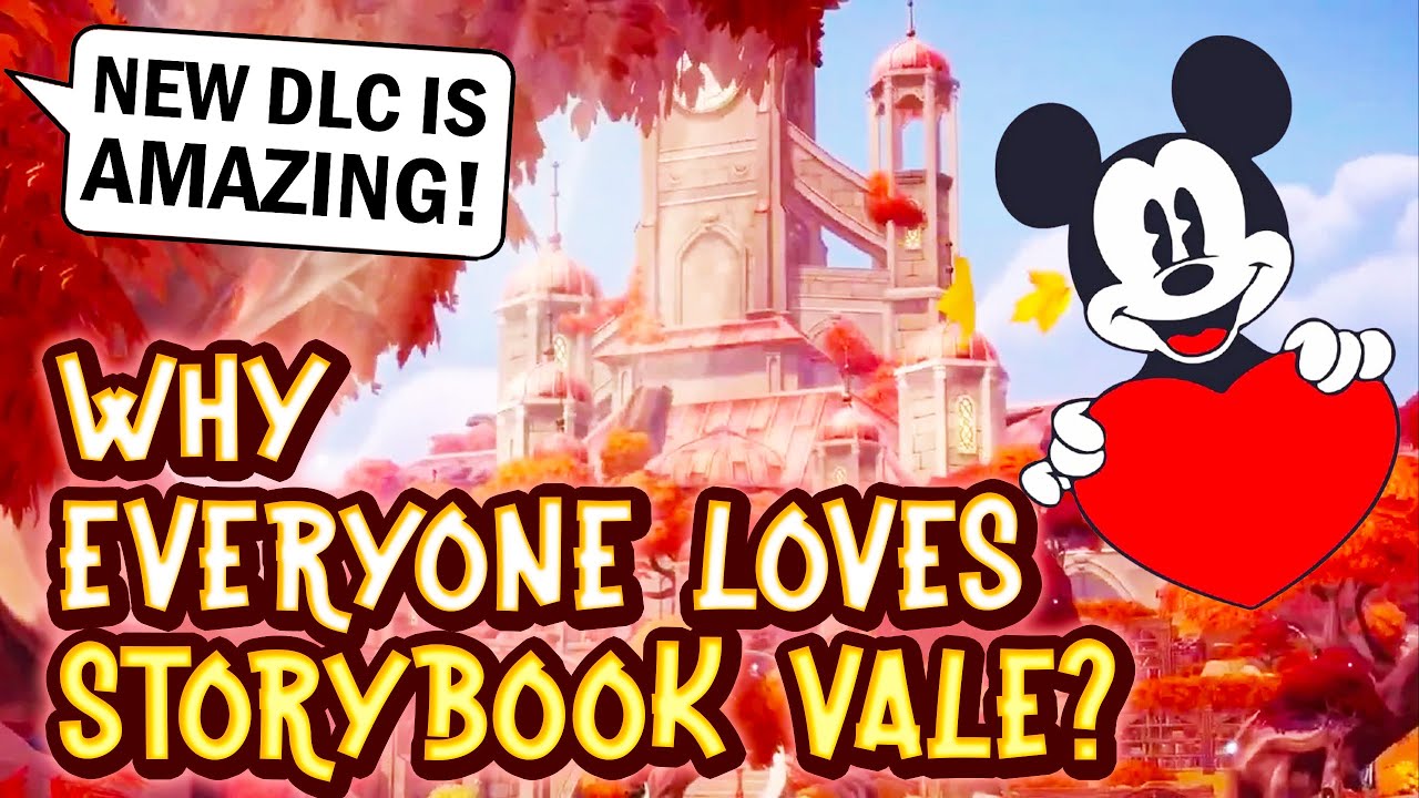 Everyone LOVES Storybook Vale in DISNEY Dreamlight Valley. Here is Why. Everything They Did RIGHT!