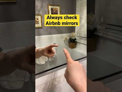 Always check Airbnb mirrors
