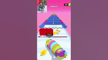 😜Twisty Runner Level-6 wait for end #shorts #games #viral #gaming 🥤#shortvideo 🤔