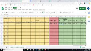 eBay Dropshipping Product Research, Profit Calculator, and Excel Sheets screenshot 1