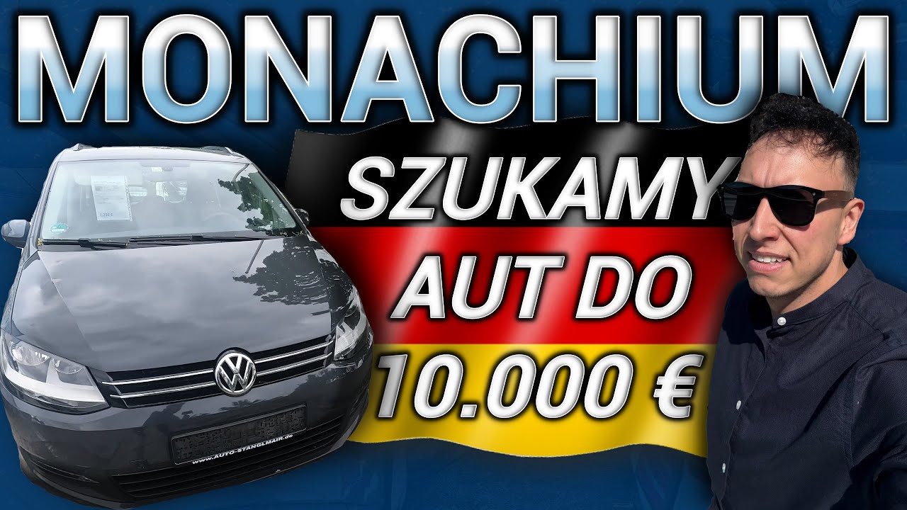Tanie auta z Niemiec do 10 000€? Sprawdzamy MONACHIUM bez ściemy – aktualne ceny i stan samochodów!