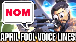 The NEW Overwatch 2 April Fool Voice Lines are HILARIOUS! by Hammeh 217,178 views 1 year ago 6 minutes, 13 seconds