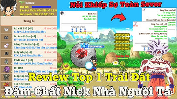 Ngọc Rồng Hot - Review Con Hàng Top 1 Trái Đất...Nỗi Khiếp Sợ Của Toàn Bộ Sever