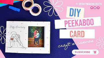 How to Make a Peekaboo Card | Easy DIY Craft Idea with Photos