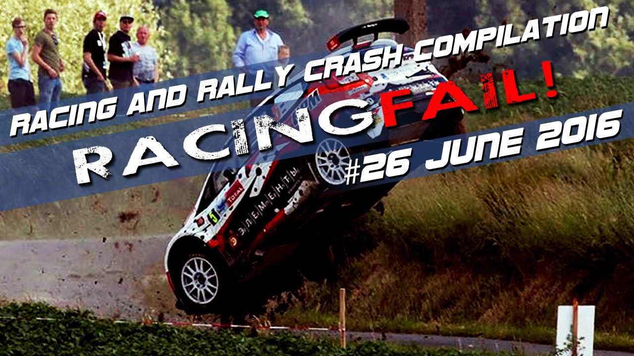 Racing and Rally Crash Compilation Week 26 June 2016 crazy rally car crashes