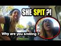 Woman Spits on Deputy After Meltdown Over Her Mom | Bodycam Analysis