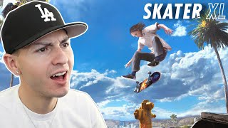 My FIRST Time Playing Skater XL!