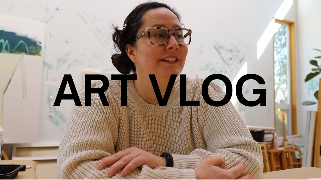 Art Vlog: Studio Notes no.4 - upcoming solo show, art book, flat file sale, and a new body of work.