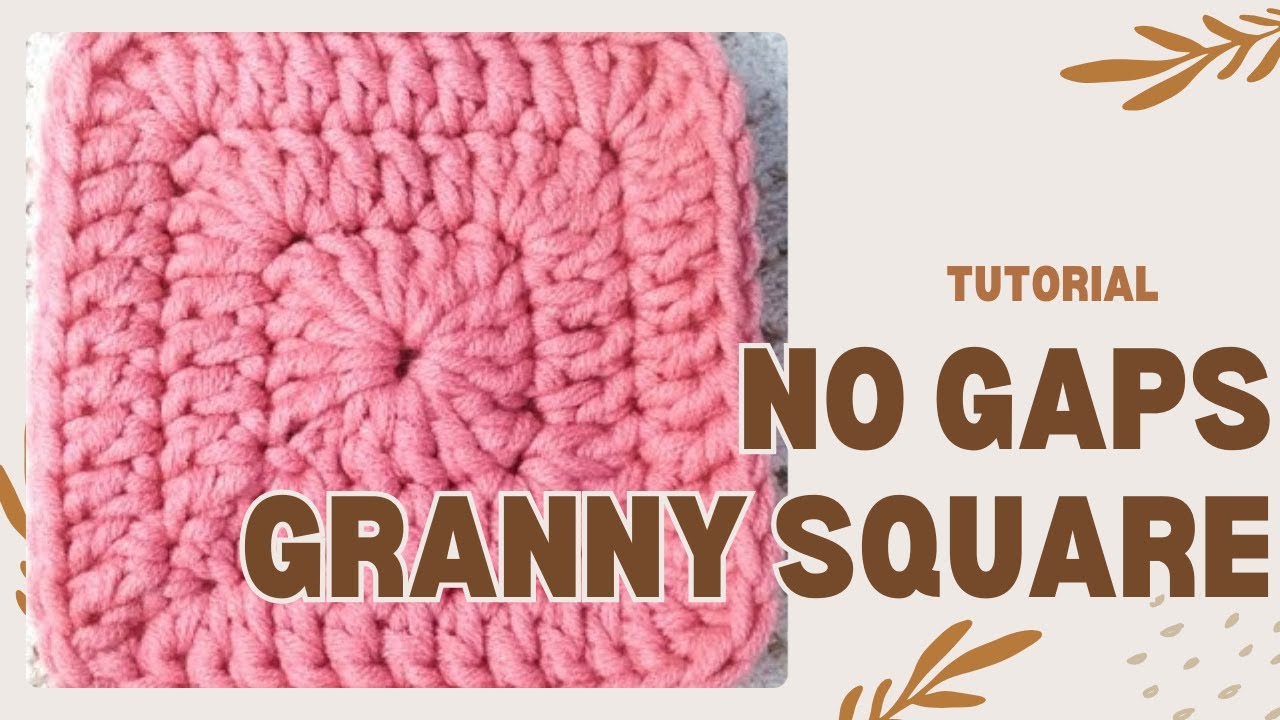 No Gaps Solid Granny Square - 6 of 365 Days of Granny Squares