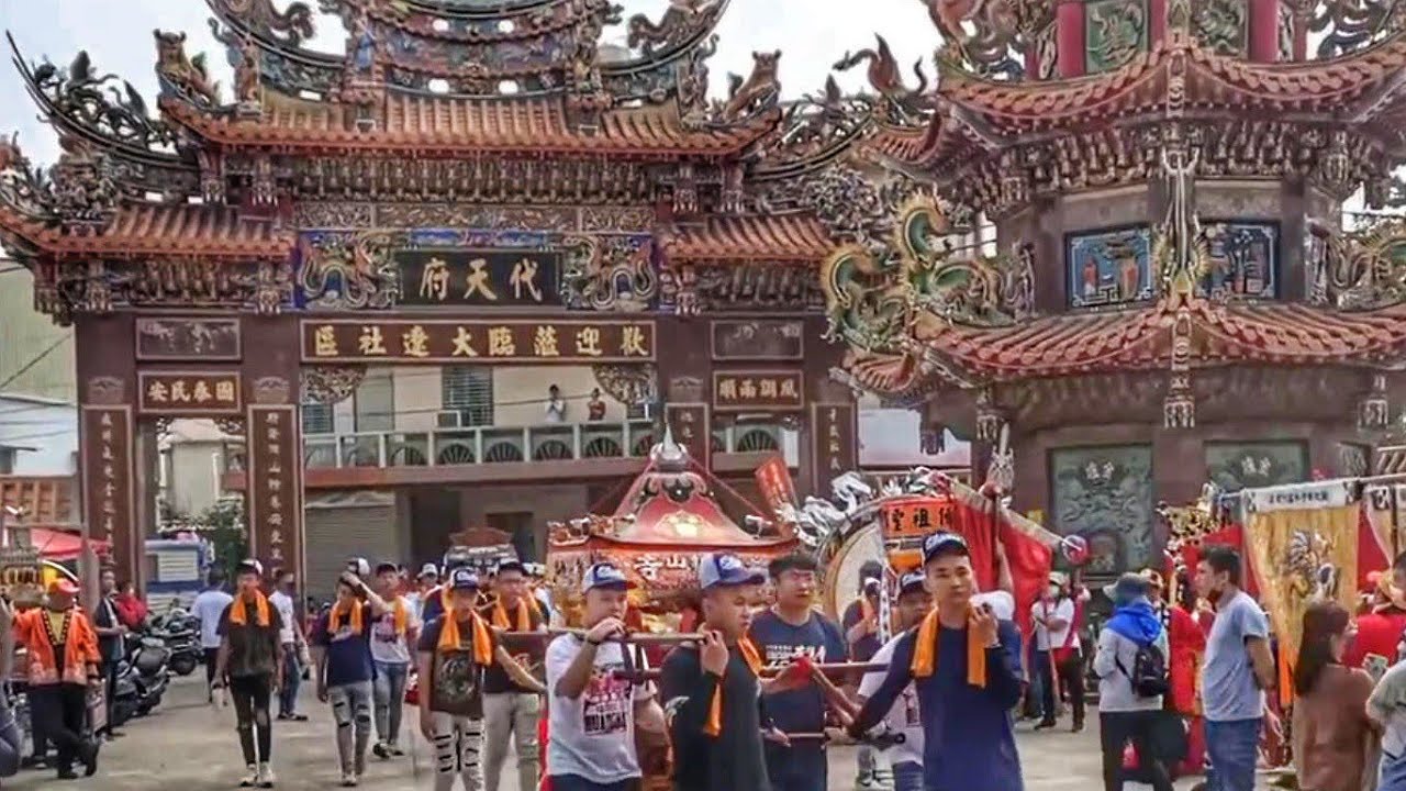 今日最夯！上帝公牙廟會•交誼境力挺•陣頭一牛車熱鬧滾滾！（高雄岡山蔡家玄天上帝遶境）