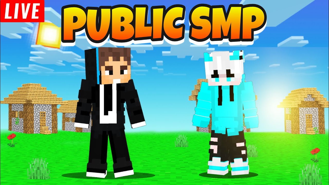Minecraft Smp Live || Join Our Public Server | Java + Pe | 1.21 - YouTube