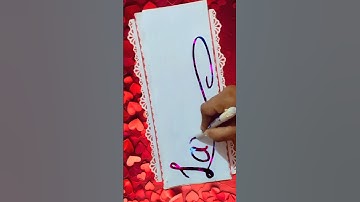 ❤️Comment your name #art#foryou #shorts#calligraphy #ytshorts #nameart #name #name_status