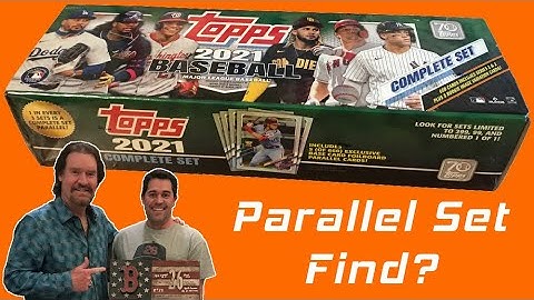 Did I find a parallel 2021 Topps complete set?