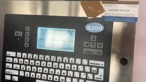 Rejet Re200 @Water Bottle MRP Profile Sheet DATE ISI LOGO CIJ AutomaticPRINTER BatchPrinting