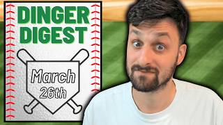 GMG Dinger Digest - Home Run Picks - March 26th