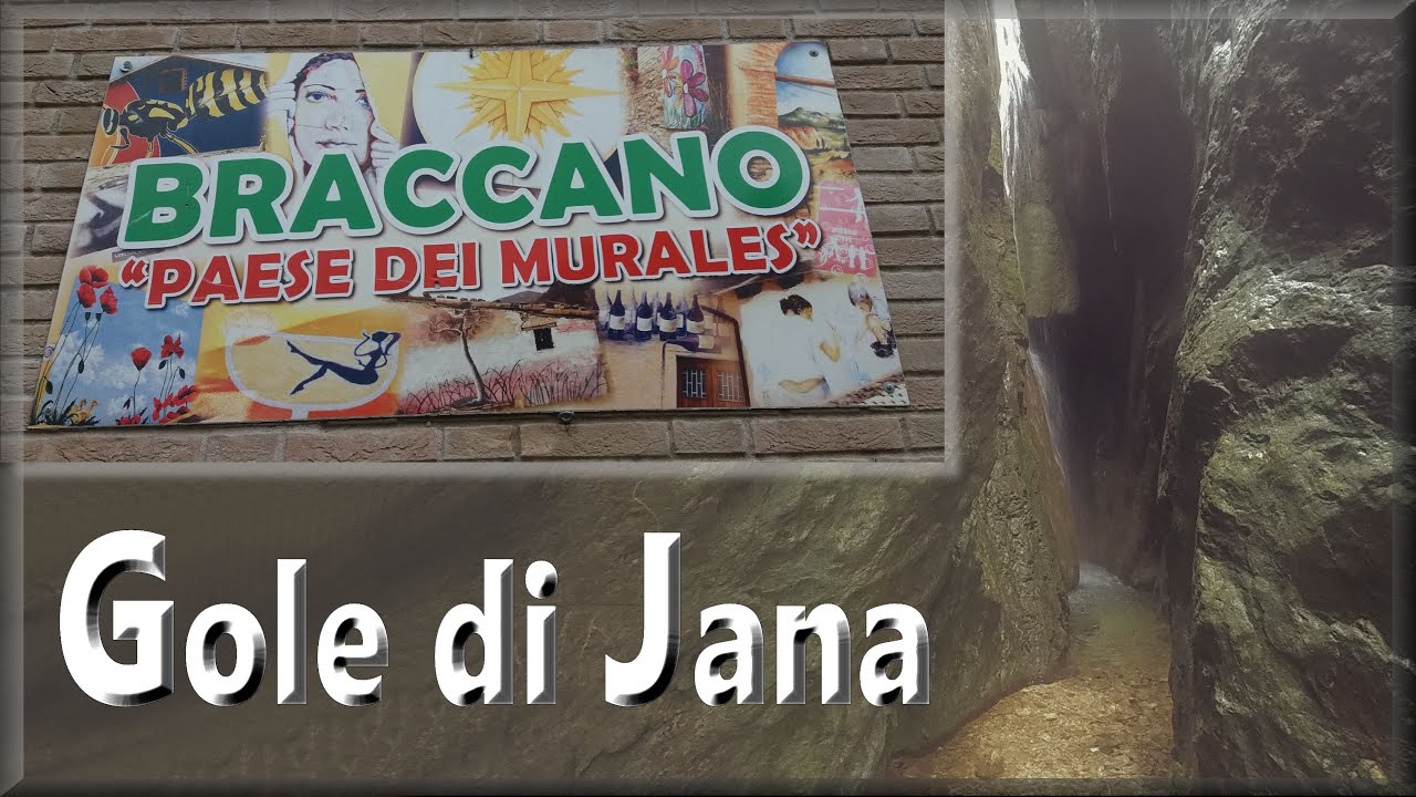 Murales di Braccano e le Gole di Jana, tra Murales e Cascate - Video Guida (Matelica, MC)