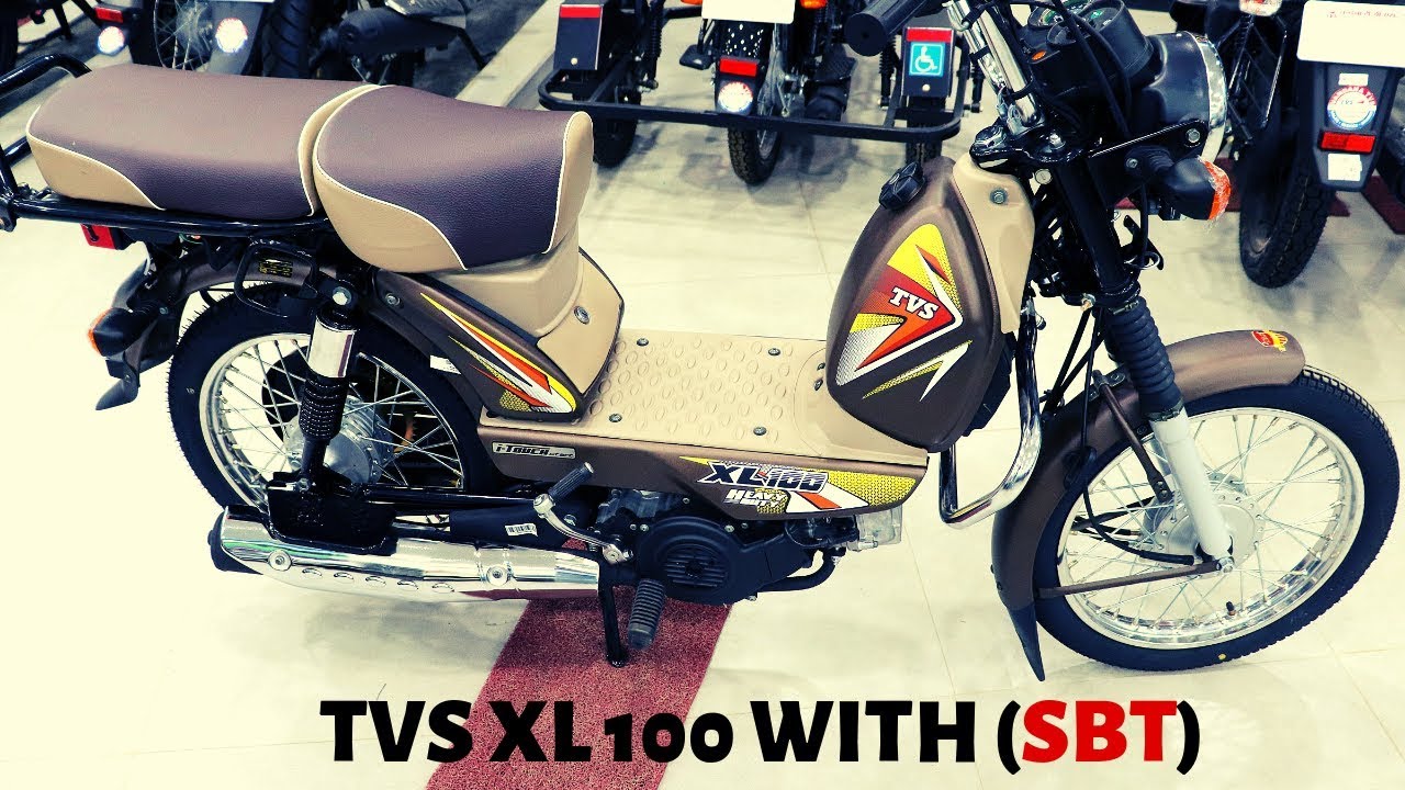 New 2019 Tvs Xl100 Itouch Start Heavy Duty With Sbt Update