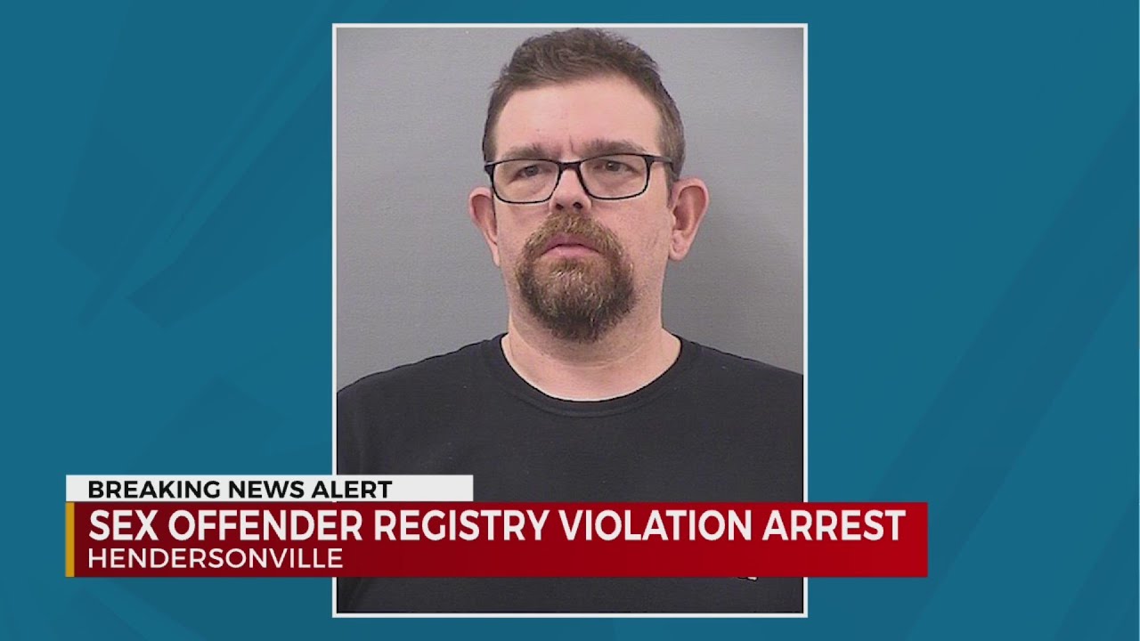 Sex offender registry violation arrest - YouTube