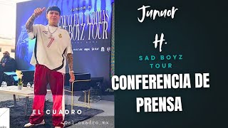 Junior H [Sad Boyz Tour / Press Conference]