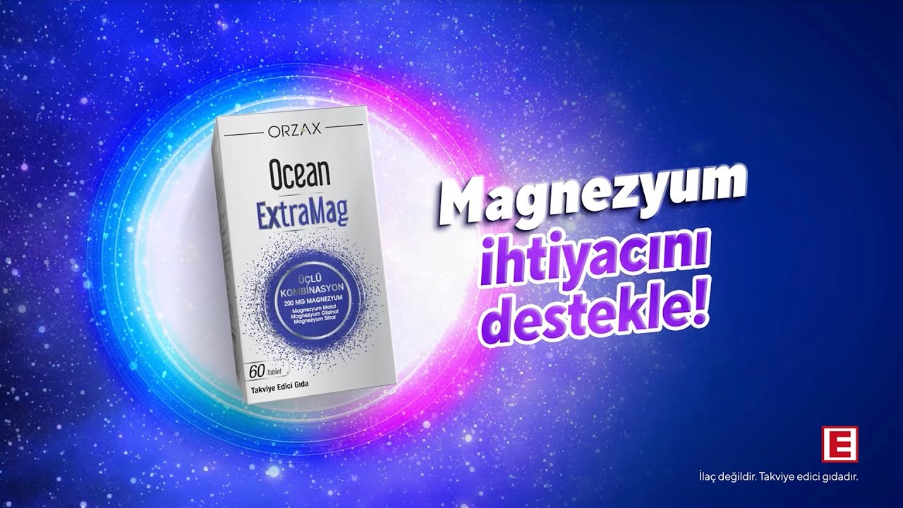Günlük Magnezyum Desteğin Ocean ExtraMag!