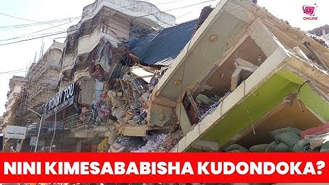 VIDEO-TAHARUKI JENGO LA GHOROFA LILIVYOPOROMOKA KARIAKOO MMOJA AFA WENGI WAHOFIWA KUFUKIWA NA VIFUSI