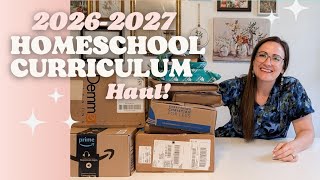 Huge Homeschool Curriculum Haul 20262027   Unboxing