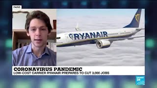 Low-cost carrier Ryanair prepares to cut 3,000 jobs amid coronavirus pandemic crisis