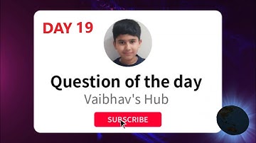 Maths | Day 19 _ Whole Number _ Question of the Day