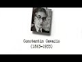 Constantin CAVAFIS – Un Siècle d’écrivains : 1863-1933 (DOCUMENTAIRE, 1998)