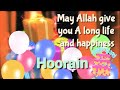 Happy birt.ay hoorain