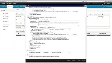 QRadar Automating with Offenses