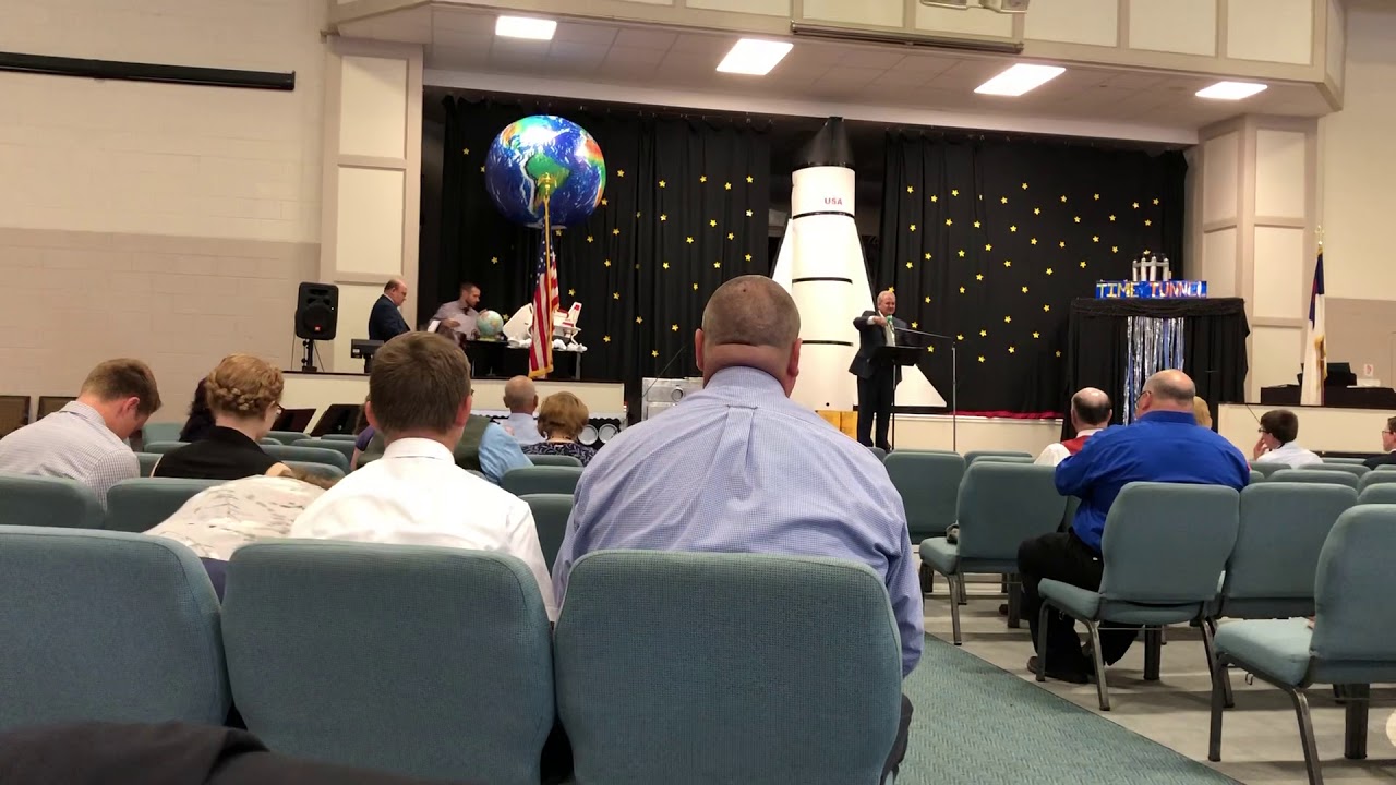 "It's About the Cross" performed by singer Clint Yager and David Gelinas on piano.