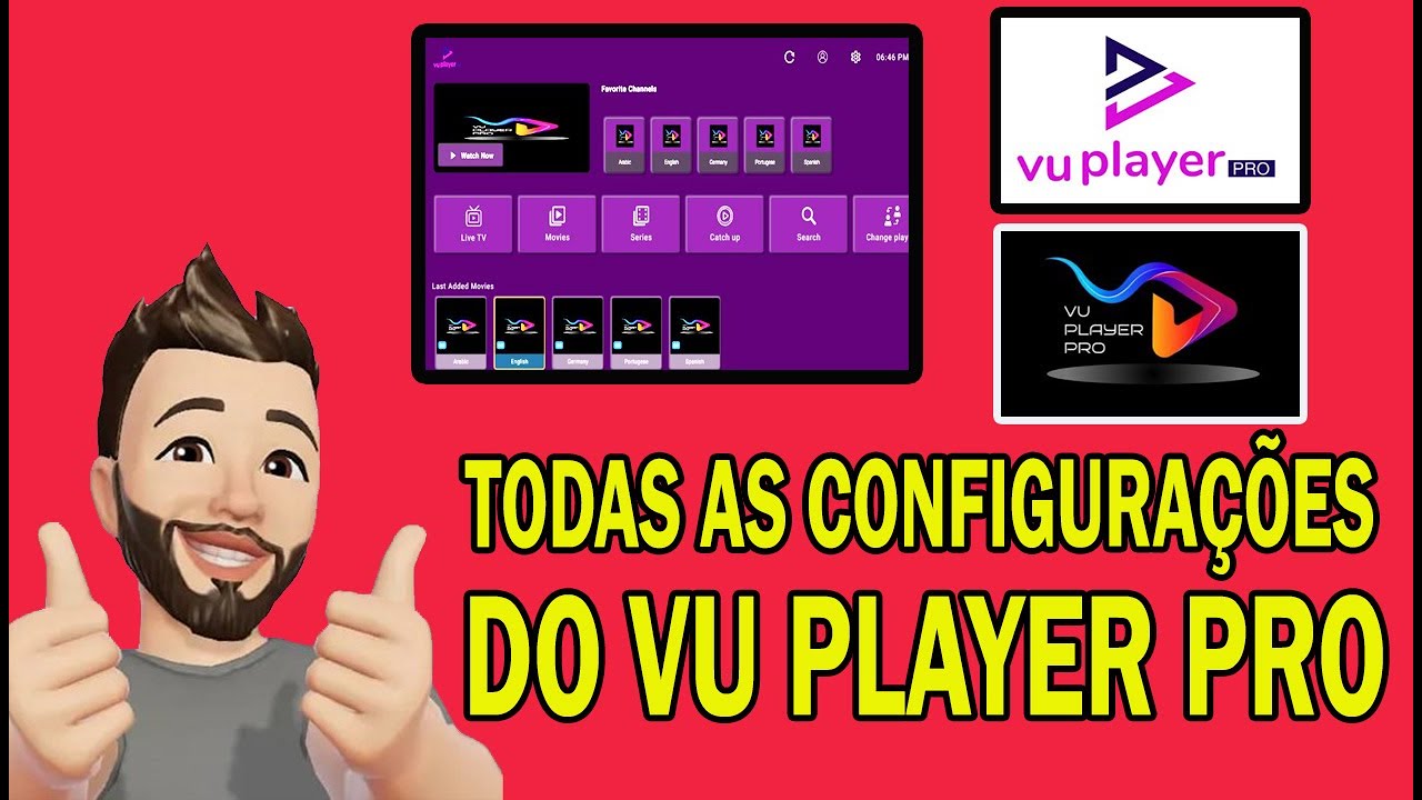 ✔TODAS AS FUNÇÕES DO APLICATIVO VU PLAYER PRO