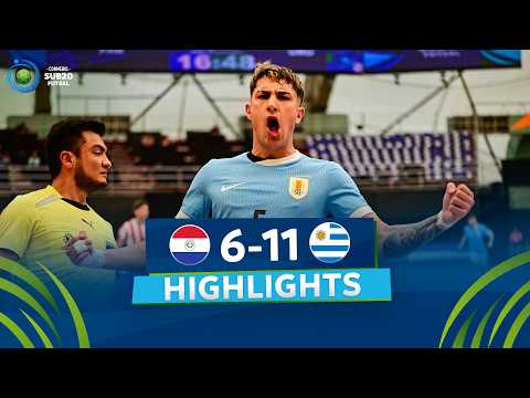 HIGHLIGHTS | PARAGUAY vs. URUGUAY | CONMEBOL SUB 20 FUTSAL