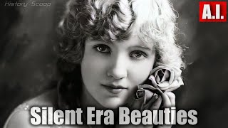 Silent Era Beauties Brought To Life (AI) | 1910s & 1920s Hollywood Vol. 2