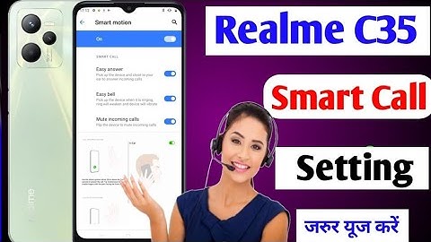 realme c35 smart call setting / how to enable smart call realme C35 / smart call feature realme c35