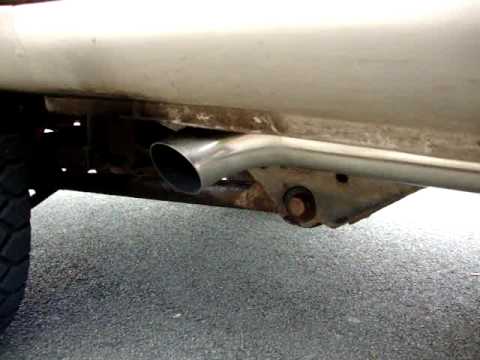 hilux side exit exhaust.