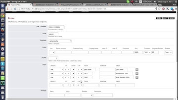 FusionPBX - Provision