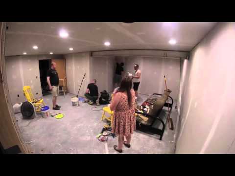 New Mancave Room Timelapse
