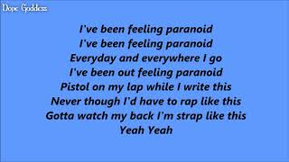 Russ - Paranoid (Lyrics)