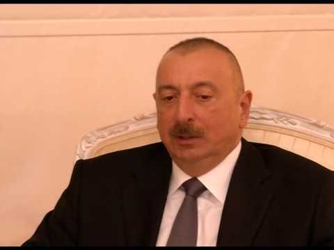 გიორგი გახარია აზერბაიჯანის პრეზიდენტს, ილჰამ ალიევს შეხვდა