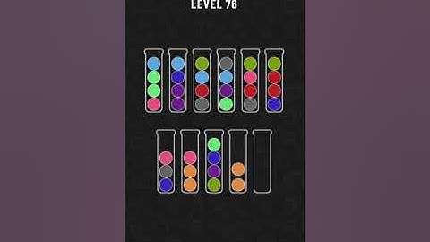 Ball Sort Puzzle Walkthrough Gameplay - Level 76