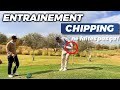 Mon entrainement chipping avec mon coach guillaume 