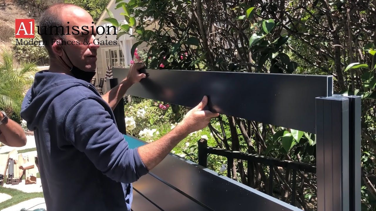 Alumission's Aluminum Fence Customer Testimonials John YouTube