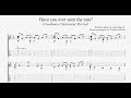 Fingerstyle Guitar TAB - Creedence Clearwater Revival  - Have you ever seen the rain ?