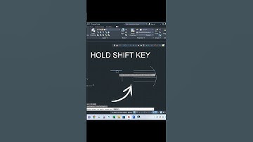 Uses Of Sfift Key in Trim & Fillet Command #utubeshorts #shorts #ytshorts