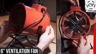 6 ventilation fan standing Portable Ventilador high speed desk mini extractor  exhaust fan metal table axial fan 160mm 220V - Price history & Review