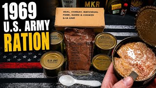Edible 1969 U.S. Army MCI Review | Pristine 57 Year-Old Canned Meat!